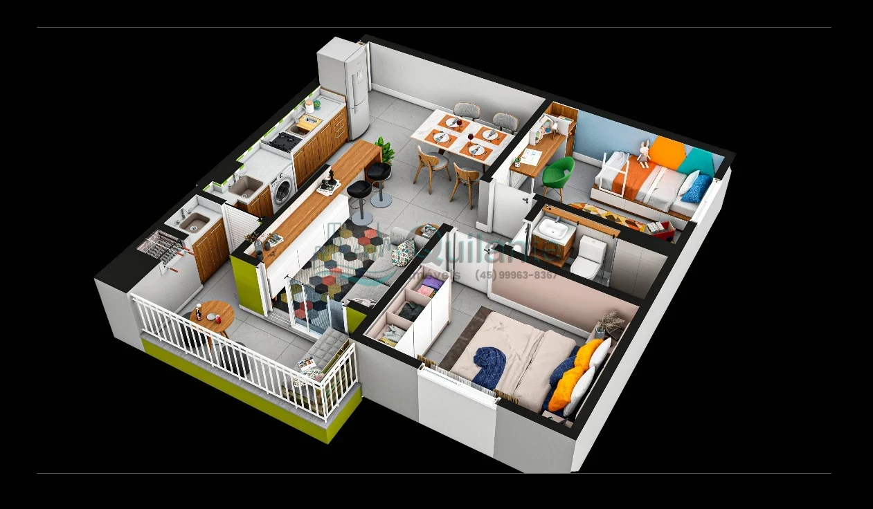 Foto da Vende se apartamento quitado no Condomínio Clube Floratta Prime.