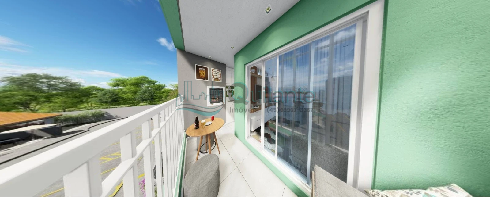 Foto da Vende se apartamento quitado no Condomínio Clube Floratta Prime.